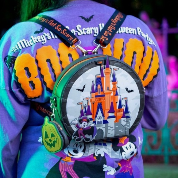 Mickey\'s not so scary Halloween Party BOO to YOU loungefly